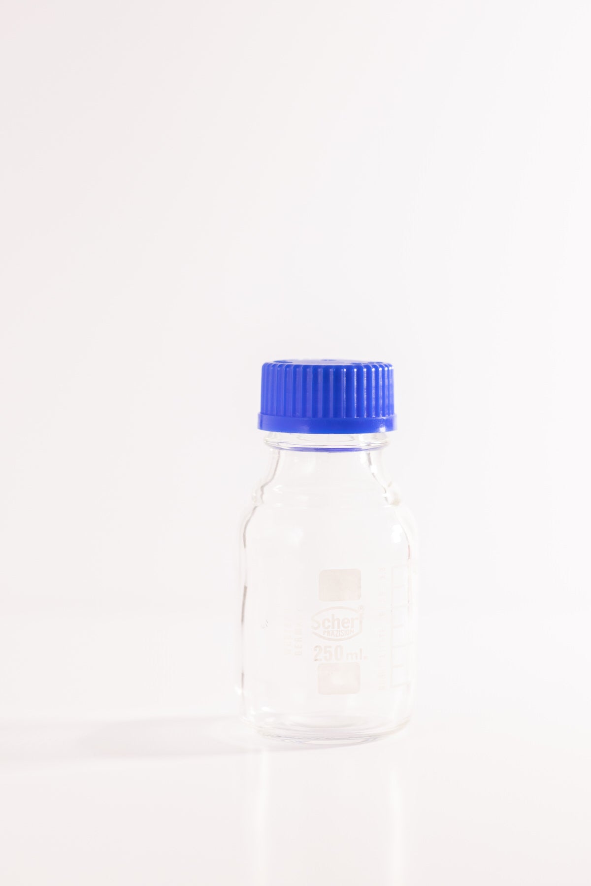 Schott Duran , Laboratory Bottle 250ml with GL45 Screw Cap Air Tight Seal