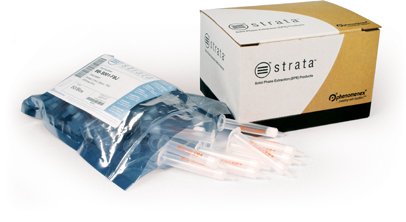 8B-S002-EAK  Phenomenex Strata® C18-U (55 µm, 70 Å), 100 mg / 1 mL, Tubes , 100/Pk